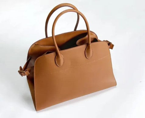 Top Layer Cowhide Leather Handbag — Premium Women's Luxury Tote