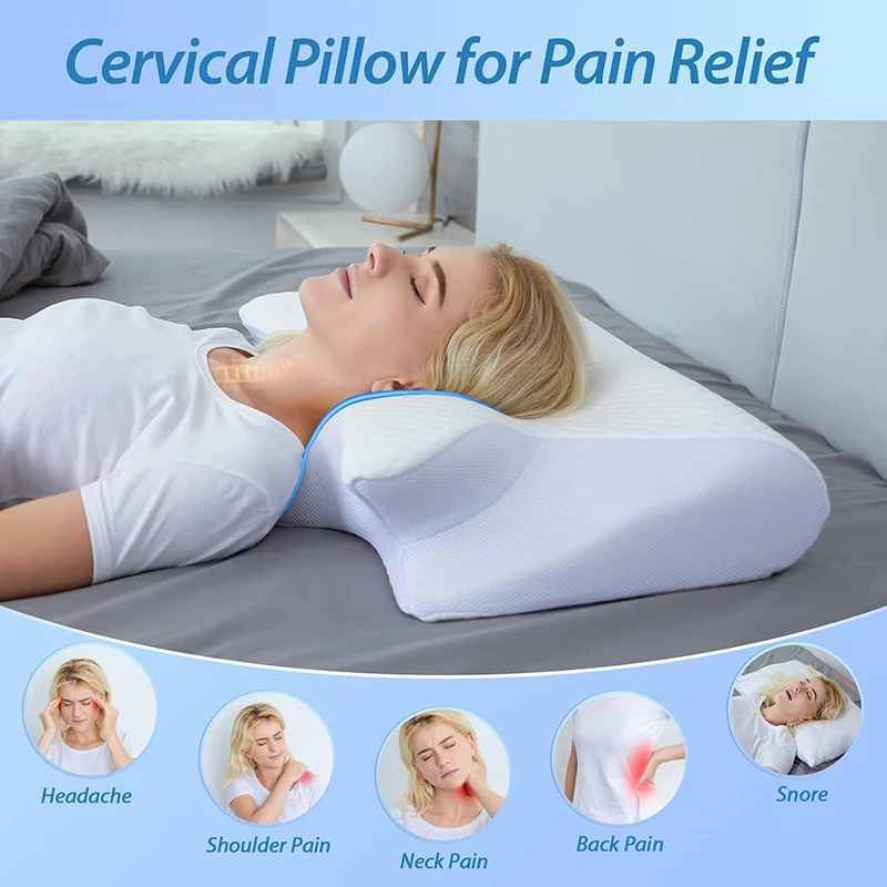 Memory Foam Contour Neck Pillow