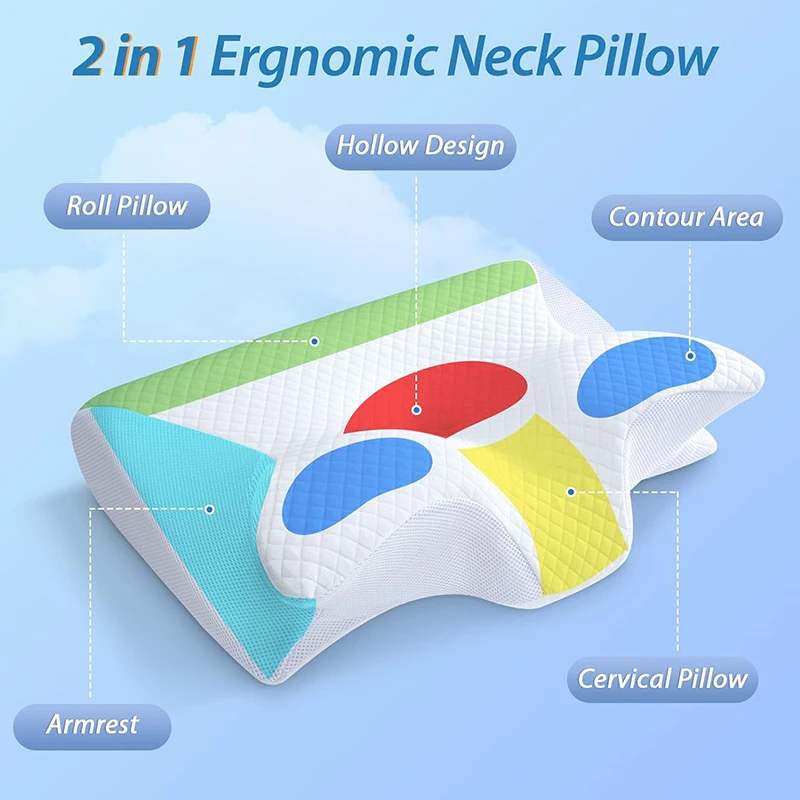 Memory Foam Contour Neck Pillow