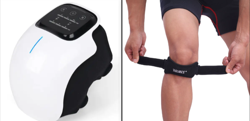 Electric Knee Massager with Heat & Vibration