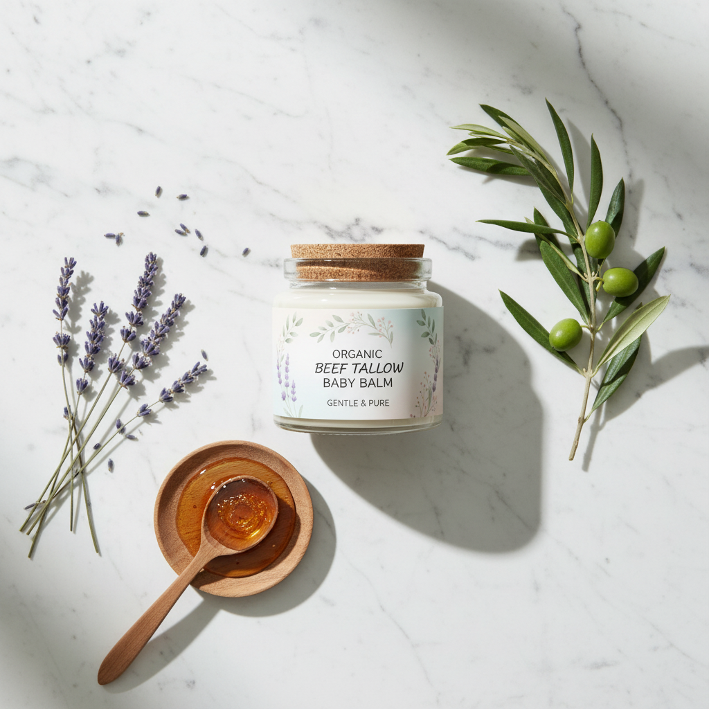 Baby Balm Flat Lay