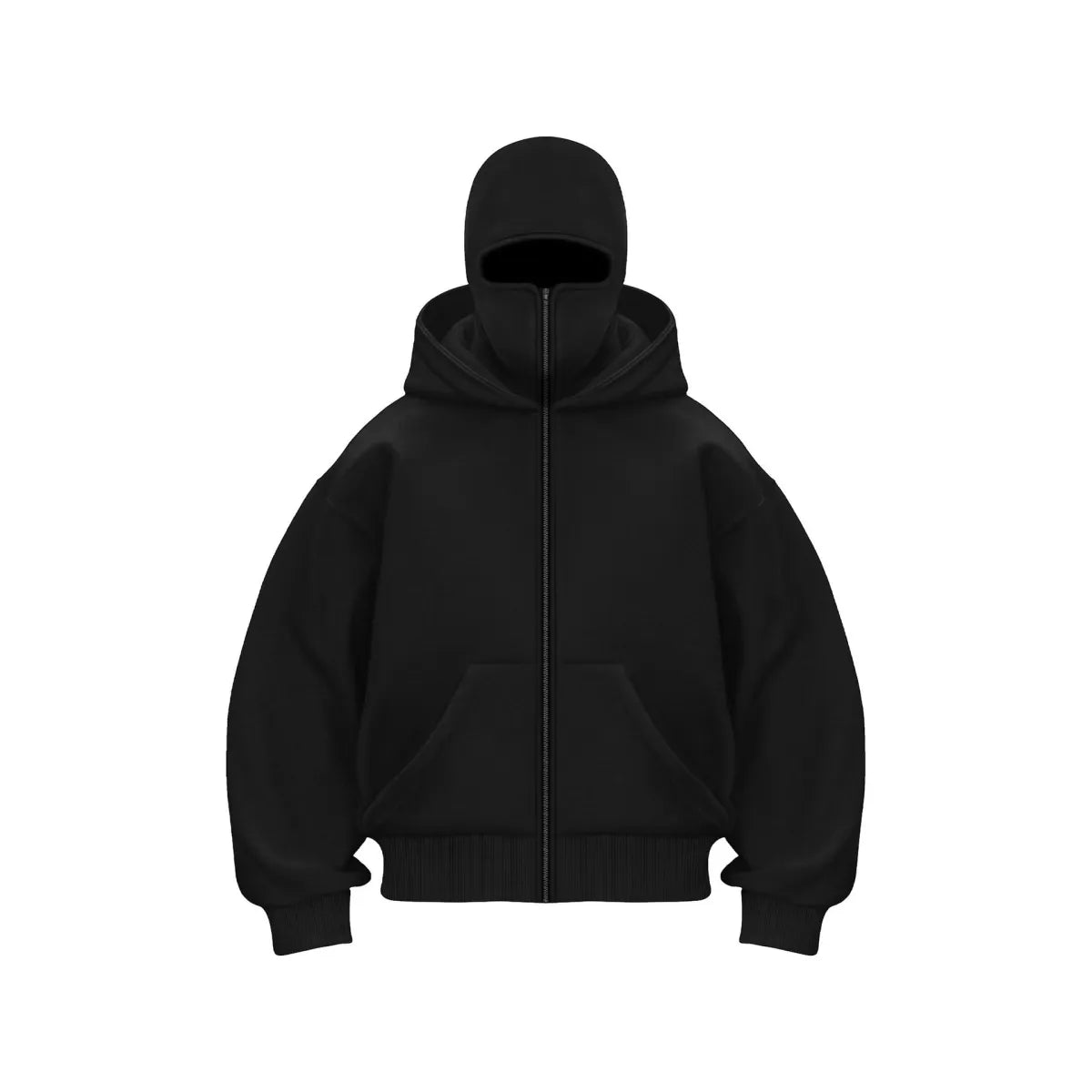 Fleece-Lined Double Hooded Sweater — Warm Streetwear Hoodie for Men & Women