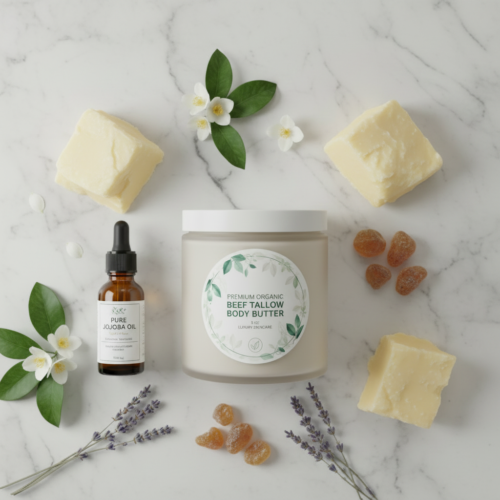Body Butter Flat Lay