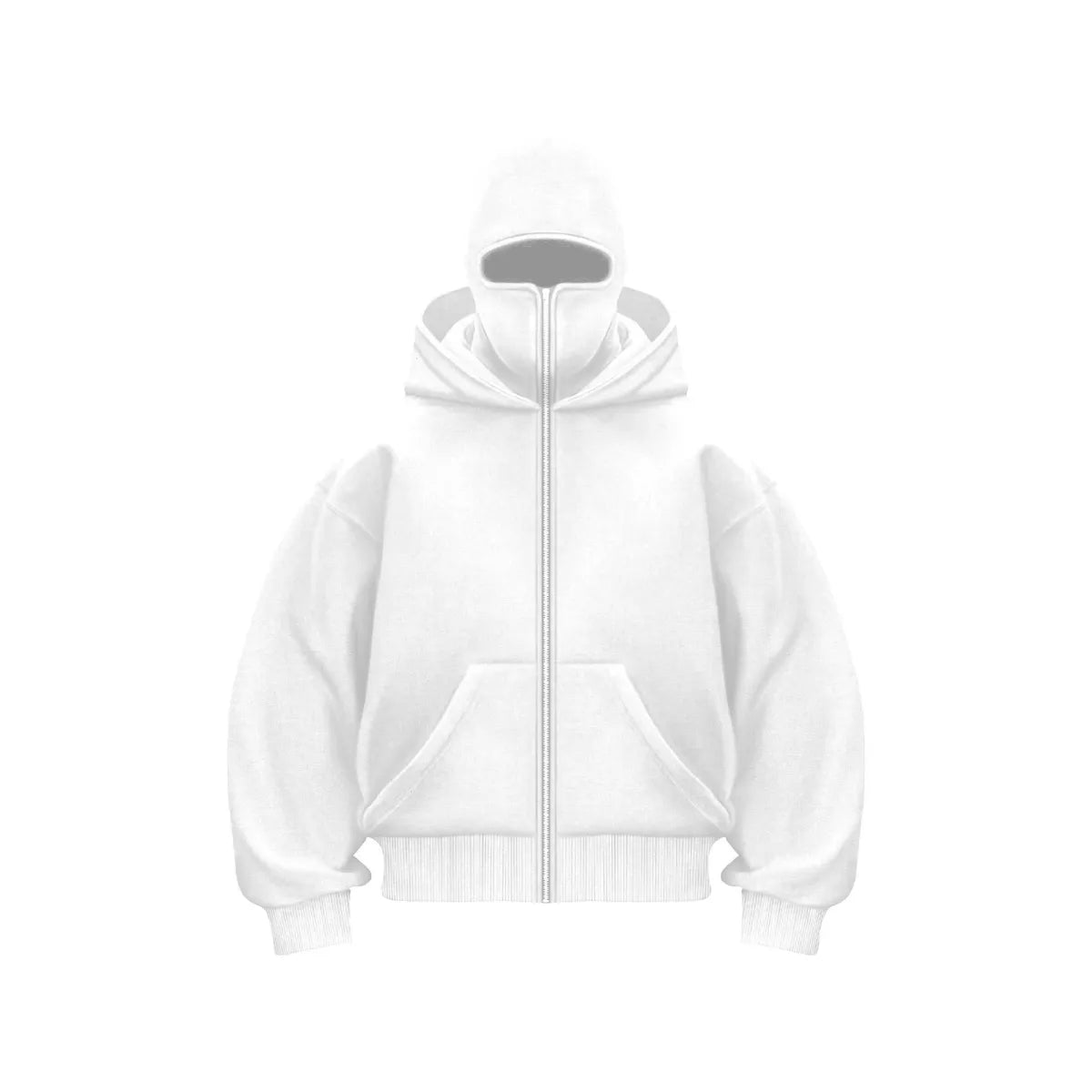 Fleece-Lined Double Hooded Sweater — Warm Streetwear Hoodie for Men & Women