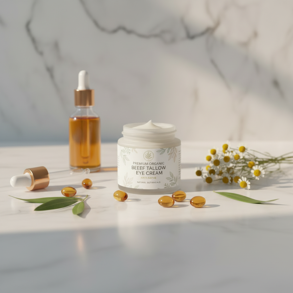 Eye Cream Flat Lay